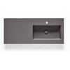 Ben Avira A1 Wastafel Akron, Kom Rechts 120,3x45x1,3 cm Lava