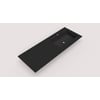 Ben Avira A1 Wastafel Akron, Kom Links 120,3x45x1,3 cm Negro
