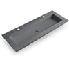 Ben Avira A1 Wastafel Akron 120,3x45x1,3 cm Cemento