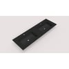 Ben Avira A1 Wastafel Akron 140,3x45x1,3 cm Negro