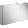 Villeroy &amp; Boch My View One Spiegelkast 130x17,3x75 cm Aluminium-Look