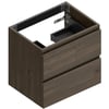 Saniselect Alba badmeubelonderkast 59,9x45,2x55 cm Warm Eiken