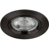 Ben Brilliance Inbouwspot 8,2x8,2x4 cm Geborsteld Zwart