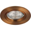 Ben Brilliance Inbouwspot 8,2x8,2x4 cm Geborsteld Koper