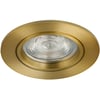 Ben Brilliance Inbouwspot 8,2x8,2x4 cm Geborsteld Messing