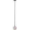 Ben Castor Plafondlamp Smoke Glass Ø 15x150 cm Zwart