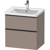 Duravit D-Neo Onderkast 63,4x45,2x62,5 cm Basalt