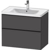 Duravit D-Neo Onderkast 78,4x45,2x62,5 cm Grafiet