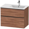 Duravit D-Neo Onderkast 81x46,2x62,5 cm Noten