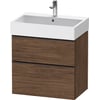Duravit D-Neo Onderkast 68,4x44,2x62,5 cm Noten (donker)