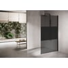 Ben Delphi Inloopdouche met Dark Satin Glas 80x200 cm Mat Zwart