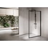Ben Delphi Inloopdouche met Helder Glas 100x200 cm Mat Zwart