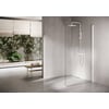 Ben Delphi Inloopdouche met Helder Glas 110x200 cm Mat Wit