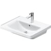 Duravit D-Neo Wastafel 60x48x16,5 cm Wit Hoogglans