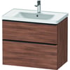 Duravit D-Neo Onderkast 78,4x45,2x62,5 cm Noten