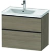 Duravit D-Neo Onderkast 78,4x45,2x62,5 cm Eiken (terra)
