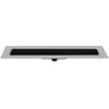 Easydrain Compact TAF Modulo Design douchegoot 70 cm met Rooster Zero+ Zwart
