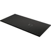 Acquabella Focus Douchevloer Beton 90x120x3 cm Negro