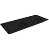 Saniselect Fluente Wastafelblad 1 bak 1 krg 121x51x1 cm Mat Zwart