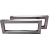 Forzalaqua Beugelset 51x16x3 cm Rvs geborsteld