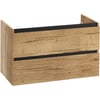 Saniselect Guarda Wastafelonderkast excl. greep 100x39,5x60cm Eiken Marcato