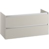 Saniselect Guarda Wastafelonderkast excl. greep 120x39,5x60cm Kiezel Grijs