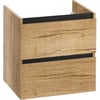 Saniselect Guarda Wastafelonderkast excl. greep 60x50,5x60cm Eiken Marcato