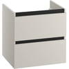 Saniselect Guarda Wastafelonderkast excl. greep 60x45x60cm Kiezel Grijs