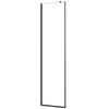Huismerk GD Zijwand 50x210 cm Mat Zwart