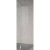 Novellini Giada Draaideel voor inloopdouche 37x195 cm omkeerbaar Chroom Helder Glas