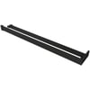 M-serie Handdoekhouder met Planchet 120 cm Zwart
