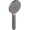 Ben Push Handdouche rond met 3 straalsoorten Geborsteld Nickel