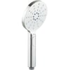 Ben Push Handdouche Rond Ø 12 cm met 3 Standen Chroom