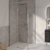 Ben iMotion Zijwand rechts voor schuifdeur links 100x206 cm Chroom Helder Glas