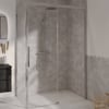 Ben iMotion douchecabine rechts schuivend 140x90x206 cm chroom/helder glas