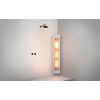 Sunshower One Large Opbouwset hoek 33x25x95 cm White