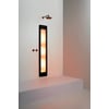 Sunshower One Large Inbouwset 33x10x185 cm Black