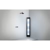 Sunshower Plus Large Opbouwset hoek 33x25x95 cm Black