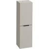 Saniselect Luca Midi Kast 35x32x120cm Kiezel Grijs met mat zwarte greep