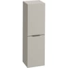 Saniselect Luca Midi Kast 35x32x120cm Kiezel Grijs met rvs greep