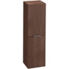 Saniselect Luca Midi Kast 35x32x120cm Noten Urban met rvs greep