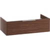 Saniselect Luca Wastafelonderkast excl. greep 100x45x30cm Noten Urban
