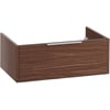 Saniselect Luca Wastafelonderkast excl. greep 80x50,5x30cm Noten Urban