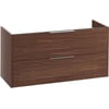 Saniselect Luca Wastafelonderkast excl. greep 120x45x60cm Noten Urban