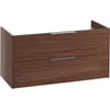 Saniselect Luca Wastafelonderkast excl. greep 120x39,5x60cm Noten Urban