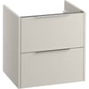 Saniselect Luca Wastafelonderkast excl. greep 60x50,5x60cm Kiezel Grijs