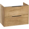 Saniselect Luca Wastafelonderkast excl. greep 80x45x60cm Eiken Marcato