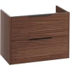 Saniselect Luca Wastafelonderkast excl. greep 80x39,5x60cm Noten Urban
