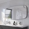 Ben Sandro Spiegel 140x4x80 cm Geborsteld Metal Black