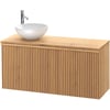 Ben Linea voorgemonteerd badmeubel incl. keramische waskom links 120cm eiken naturel